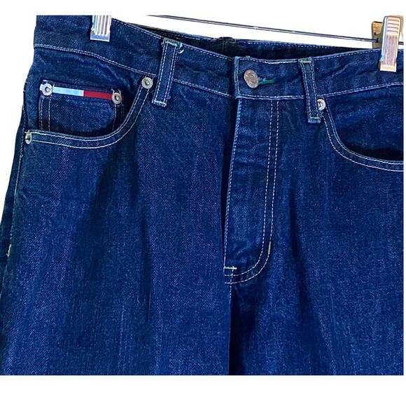 Tommy Hilfiger Womens 5 Y2K Bootcut Blue Mid Rise Denim Jeans - Picture 7 of 11